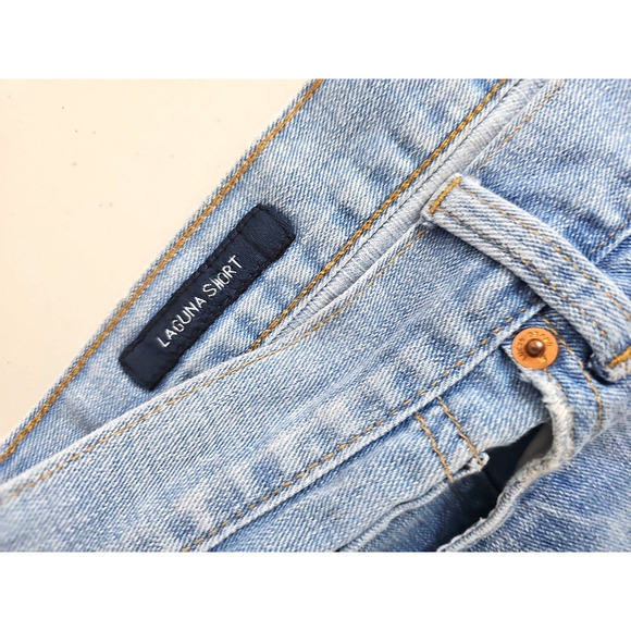 Lucky Brand ~Woman Size 6/28~ Blue Denim Laguna Short Distressed Shorts. - Picture 12 of 12
